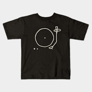 Vintage Turntable 1 by © Buck Tee Kids T-Shirt